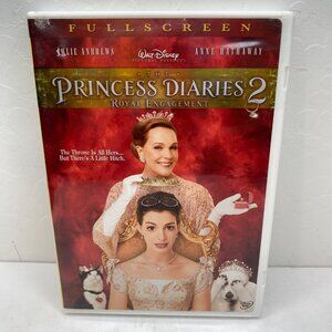The Princess Diaries 2 Royal Engagement 2004 Fullscreen DVD Julie Andrews Anne H